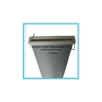 High Dustconcentration Industrial Air Cartridge Filter, Pleated Cartridge Filter