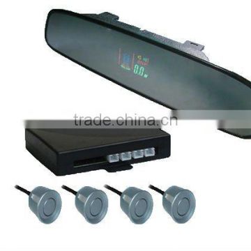 Wireless VFD Display car reverse parking sensors with rearview mirror---RD-VFD027C4