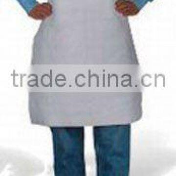 PVC/Polyester White Apron