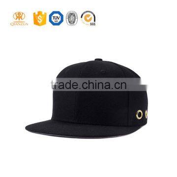 Custom Plain Flat Bill Hip Hop Snapback Caps