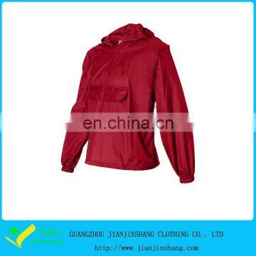 Professional Manufacturing Hot Red Oversized Big Pockets Sports Jacket