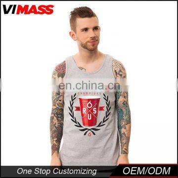 Personalized Custom Gym Stringer Mans Tank Top