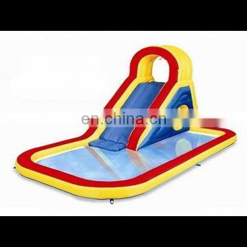 Promotional fashion funny kids bouncy slide inflatable water park slides for sale