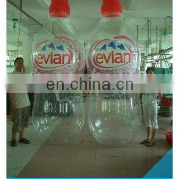 advertising inflatable water bottle model for sale