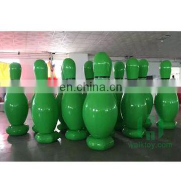 Giant inflatable bowling pins human bowling ball bowling pins for sale