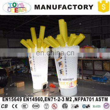 Customized Advertising Inflatable Fries Model for Pomotion Display photo-2