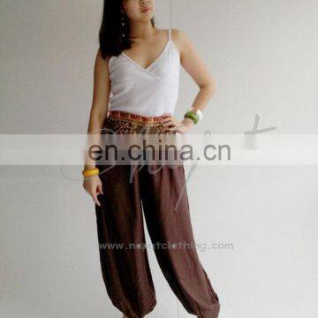 Ladies Belly dance harem pants Thai Rayon traditional trouser