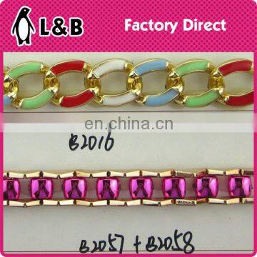Latest Design Jewelry Accessory Gold Plastic Chain photo-2