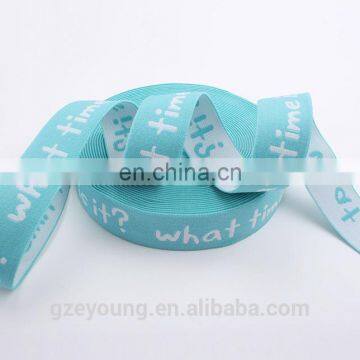 Custom Fashion Gold Elastic Bands