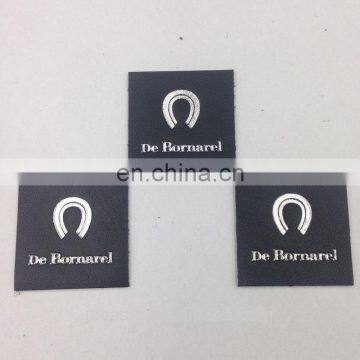 Custom High Quality Jacket Embossed Denim Leather Patch Labels photo-5