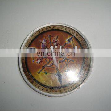 round plastic photo custom plastic pins round badges