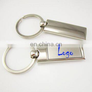 Promotion Gift Metal Key Chain with Laser Engraving or Imprint Logo