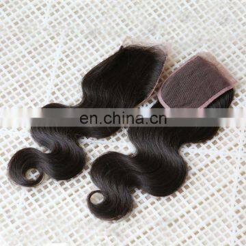 Natural Body Wave Cheap Virgin Peruvian Human Hair Bundles With Lace Closure Dropship Remy Lace Front Closure With Baby Hair photo-2
