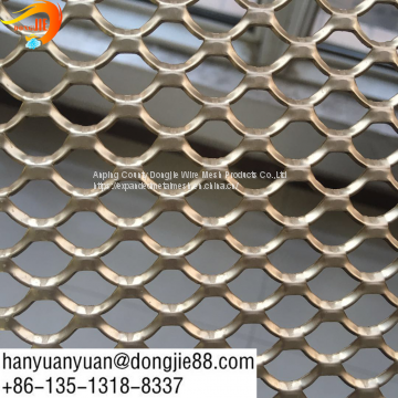 expanded metal mesh ceiling