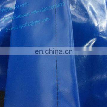 520gsm Blue Tarps Widely Used for Trailer Cover,truck Cover photo-4