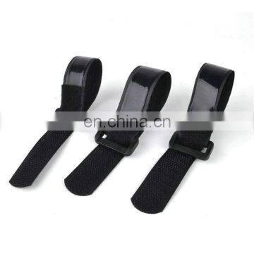 adjustable non-slip hook loop strap with buckle for fixing battery