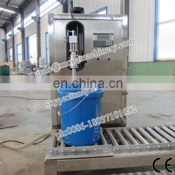 Weighing type semi-auto paint liquid filler filling and capping machine