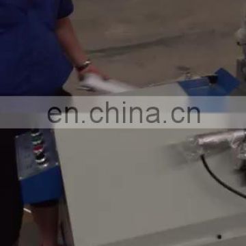 UPVC window making machine mullion V cutting saw