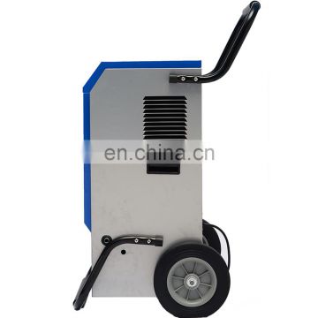 commercial high performance residential 90L metal dehumidifier with big wheels