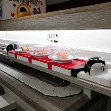 Sushi conveyor belt Conveyor belt system for restaurant : michaeldeng@gdyuyang.com