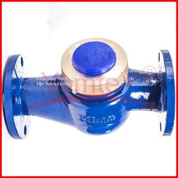 2 Inch Water Meter 50mm Flanged Woltman Meter With Parallel Turbine Shaf High Overload Security Dry-dial Magnetic Drives Manufacturer photo-2