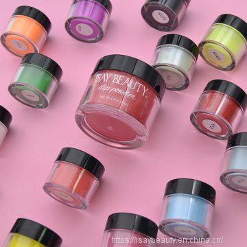 OEM Factory Wholesale Custom Private Label Acrylic Nail Dipping Powder for Nails Beauty Gel Nail Color Powder