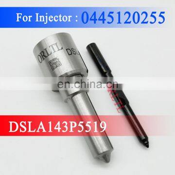 ORLTL Diesel Fuel Injector Nozzle DSLA 143P5519 (0433 175 519) nozzle assembly DSLA 143 P5519 DSLA 143P 5519 For 0445120255