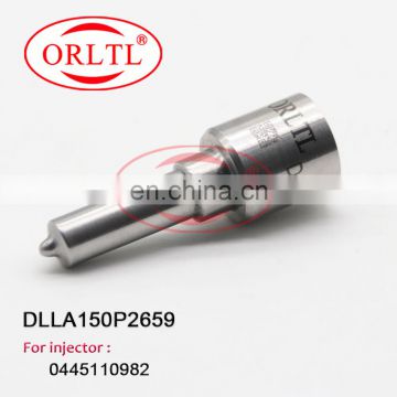 ORLTL Jet Spray Nozzle DLLA 150 P 2659 (0433172659) Diesel Fuel Nozzle DLLA150P2659 For FAW 0445110981