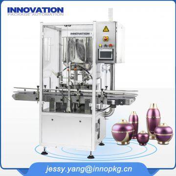 Innopkg brand pheumatic driven type cream lotion filling machine