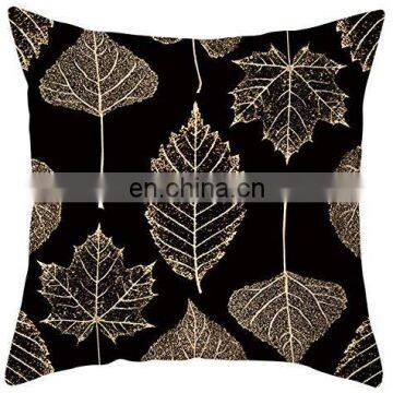 Leaves embroidery throw pillow vendors