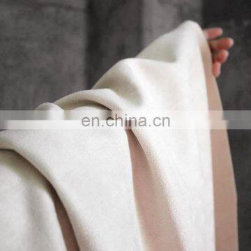 the manufacture of 100% polyester Suede 280gsm Fabric Supplier For Garment