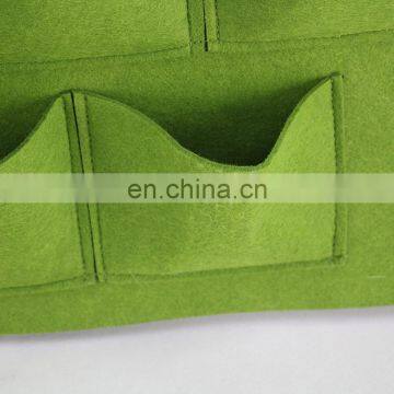 Eco-friendly Hanging Flower Pots Vertical Wall Gardening Planter Home Decoration Green Wall Planting Bag Felt Planting Bag photo-3