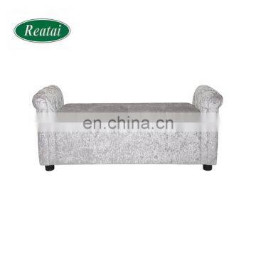 Excellent Made in China Custom Accept Sliver Color Seat Storage Bench photo-5