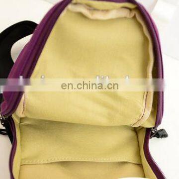 Polyester OEM Women Sling Bag Cheap Triangle Single Strap Backpack photo-6