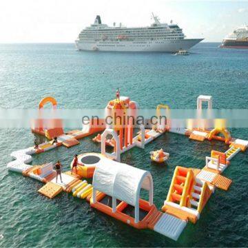 Outdoor Commercial Kids And Adults Inflatable Water Park Rental For Summer Day photo-6