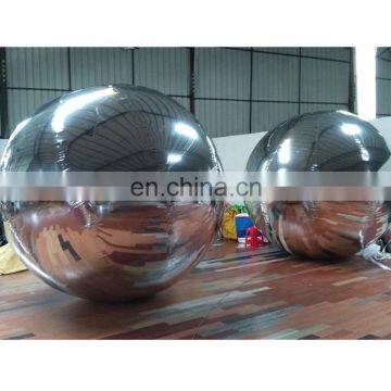 Hot Selling Night Club Ceiling Decoration Golden Silver Air Balloon Reflective Inflatable Mirror Ball photo-4