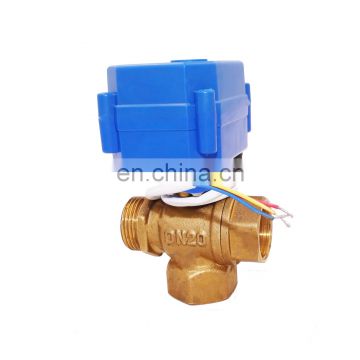 electric dn20 2ways ss motorized ball valve with limit switch manufacturers