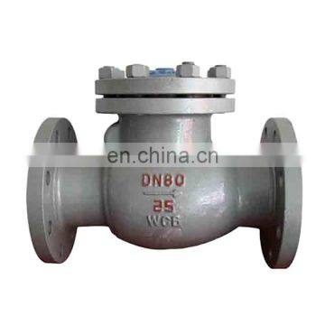 Maximum demand chemical industry PN16 flanged flanged swing check valve