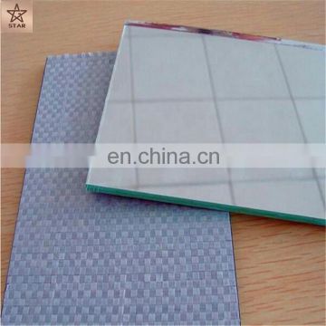 4mm Hotel decoration safety vinyl back cooper free silver mirror coating