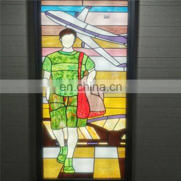 Stained Lead Welding Inlaid Glass by Handcrafts