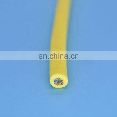 Foaming cable rov tether twisted pair 18 awg cable undertwater floating