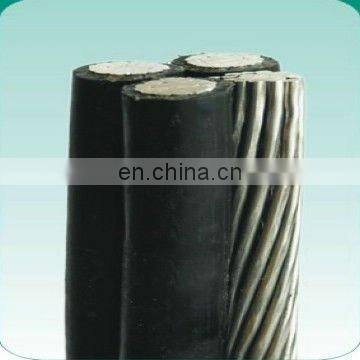 Al/XLPE 0.6/1kV quadruplex overhead ABC cable