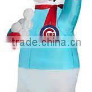 cute oxford cloth inflatable Christmas polar bear inflatable polar bear