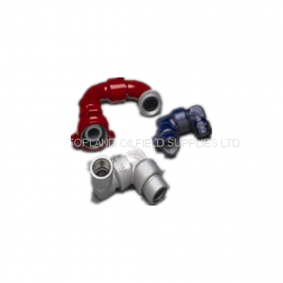 Fluid Handling High Pressure Swivel Joint High Strength Alloy Steel With Long Radius