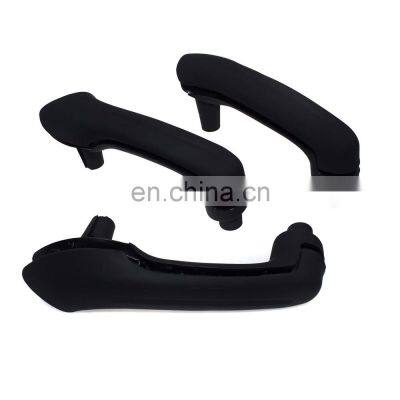 Set 3 Black Passenger Interior Door Grab Handle Panel For VW Jetta Golf MK4 New 1J0867171A