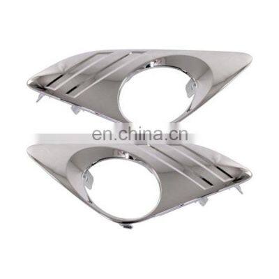 Car Fog Lamp Cover Chrome For Camry 2012 - 2014 52127 - 06310 52128 - 06310