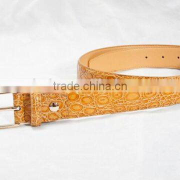 women fashionable PU waist belt for dress