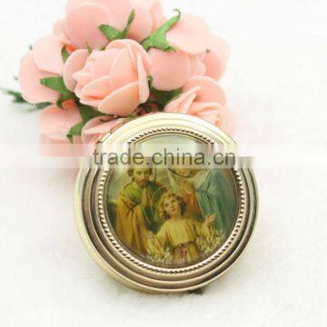 Hot sale religious metal pill box