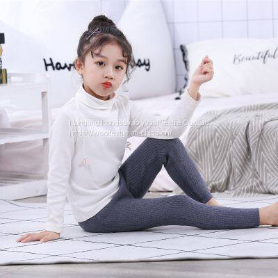 High Quality Cashmere Knitted Lounge Pants /Children's Cashmere Pants Price photo-2