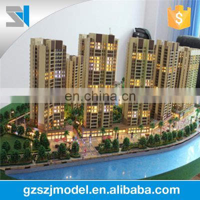 OEM &ODM 3d house model for residential building , architecture exhibition model